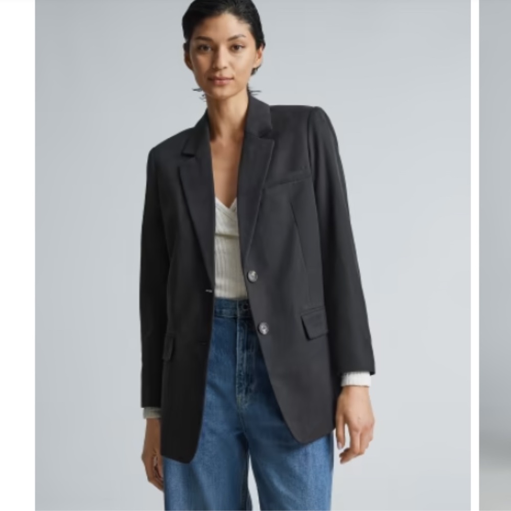 Everlane The Italian Wool Oversized Blazer